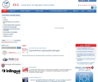 ELL.ge(ELL Educational Agency) Screenshot
