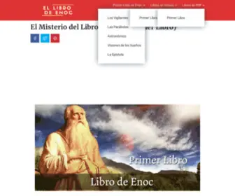 Ellibrodeenoc.com(EL MISTERIO DEL LIBRO DE ENOC) Screenshot