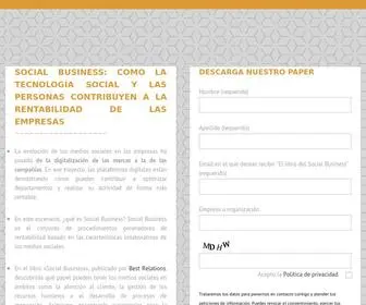 Ellibrodelsocialbusiness.com(El Libro del Social Business) Screenshot