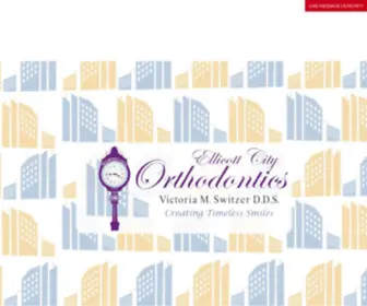 Ellicottcityortho.com(Ellicott City Orthodontics) Screenshot