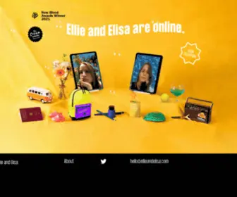 Ellieandelisa.com(Ellie and Elisa) Screenshot