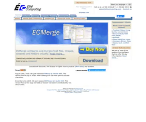 Elliecomputing.com(ElliÃ© Computing) Screenshot