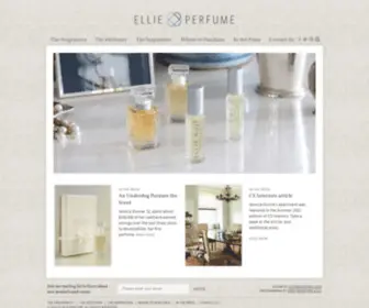 Elliedperfume.com(Ellie Perfume) Screenshot