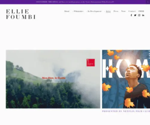Elliefoumbi.com(Ellie Foumbi) Screenshot