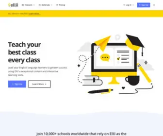 Ellii.com(Ellii (formerly ESL Library)) Screenshot
