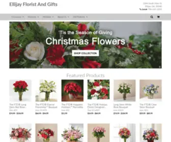 Ellijayflorist.com(Ellijay Florist And Gifts) Screenshot