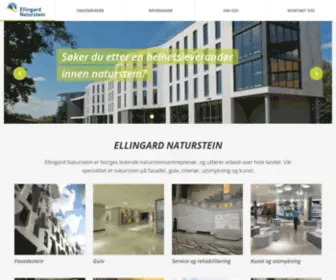 Ellingardnaturstein.no(Ellingard Naturstein) Screenshot