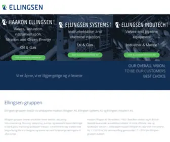 Ellingsen.biz(Aktuering & Instrumentering) Screenshot