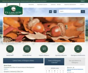 Ellington-CT.gov(Town of Ellington) Screenshot