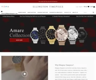 Ellingtontimepiece.com(Ellington Timepiece) Screenshot