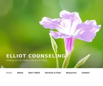 Elliotcounseling.com(Elliot Counseling) Screenshot