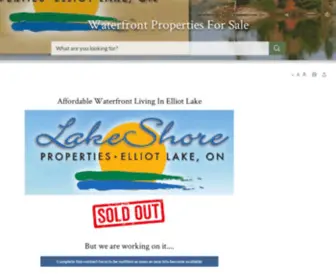 Elliotlakewaterfront.com(Elliotlakewaterfront) Screenshot