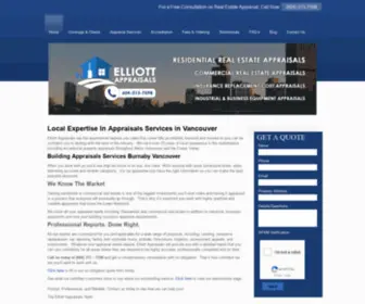 Elliottappraisals.ca(Elliott appraisals) Screenshot