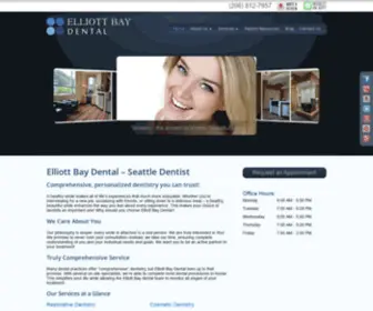 Elliottbaydental.com(Seattle Dentist) Screenshot