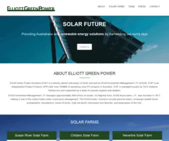 Elliottgreenpower.com.au(Crazy Domains) Screenshot