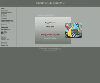 Elliottlouis.com(Gallery Management System) Screenshot