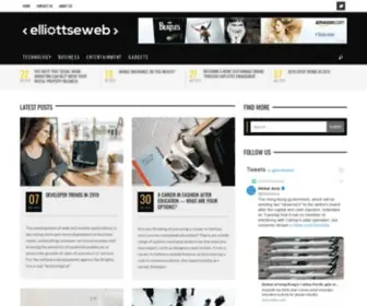 Elliottseweb.com(Website) Screenshot