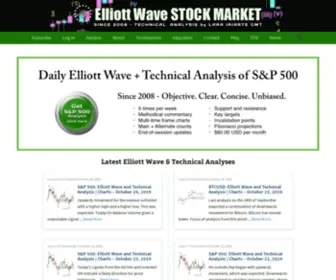 Elliottwavestockmarket.com(Elliott Wave Stock Market) Screenshot