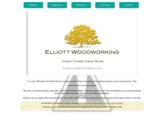 Elliottwoodworking.com(Elliott Woodworking) Screenshot