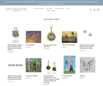 Elliottyeary.com(Elliott Yeary Gallery Fine Art & Jewelry ASPEN) Screenshot