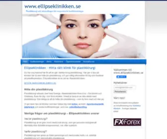 Ellipseklinikken.se(Plastikkirurgi) Screenshot