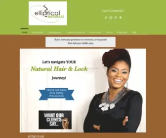 Ellipticalnaturals.com(Natural Hair Salon) Screenshot