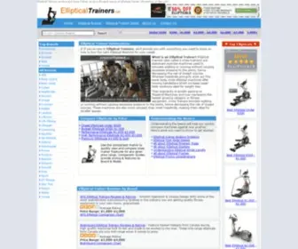 Ellipticaltrainers.net(Elliptical Trainers Reviews) Screenshot