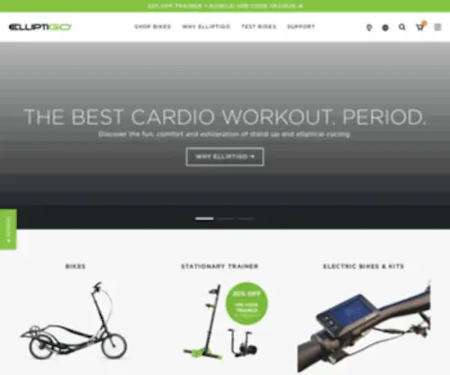 Elliptigo.ca Screenshot