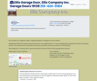 Ellisgaragedoor.com(Ellisgaragedoor) Screenshot