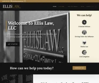 Ellislawupstate.com(Ellis Law) Screenshot