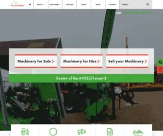 Ellismachinery.co.uk(Ellis Machinery) Screenshot