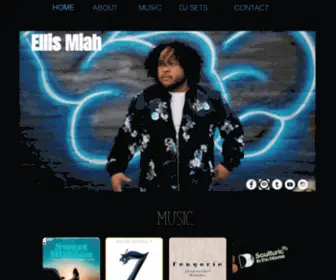 Ellismiahmusic.com(Ellis Miah Music Producer Songwriter DJ) Screenshot