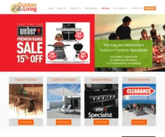 Ellisoutdoor.com.au(Outdoor Furniture Melbourne) Screenshot