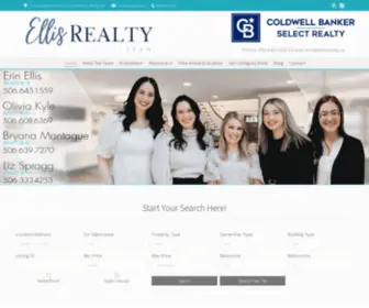 Ellisrealty.ca(Erin Ellis) Screenshot