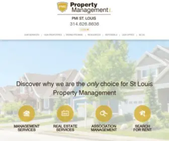 Ellisvillepropertymanagementinc.com(St Louis Property Management) Screenshot