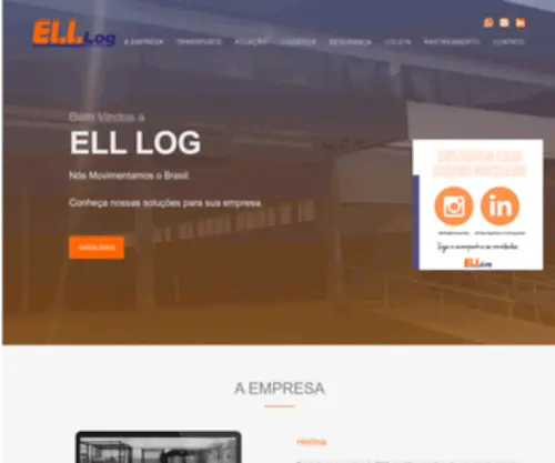 Elllog.com.br(ELL Log) Screenshot