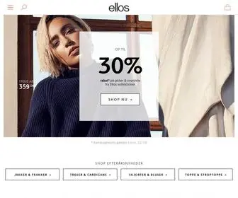 Ellos.dk(Mode og t) Screenshot
