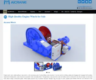 Ellsenwinches.com(Engine Winch) Screenshot