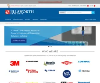Ellsworth.com(Ellsworth Adhesives) Screenshot