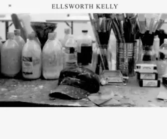 Ellsworthkelly.org(American painter) Screenshot