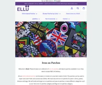 Ellu.com(Iron On Patches) Screenshot