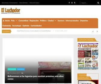 Elluchador.info(Diario El Luchador) Screenshot