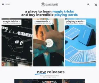 Ellusionist.com(Making Magicians Since 2001) Screenshot