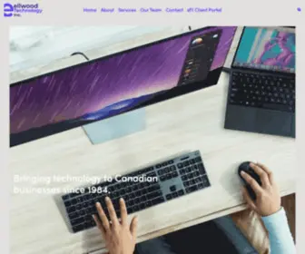 Ellwoodtechnology.ca(Ellwood Technology Inc) Screenshot