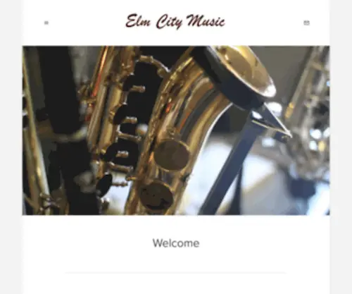 ELM-City-Music.com(Elm City Music) Screenshot