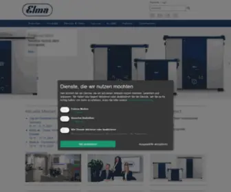 Elma-Germany.com(Elma Schmidbauer GmbH) Screenshot