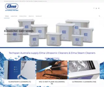 Elma-Ultrasonic.com.au(Ultrasonic cleaners) Screenshot