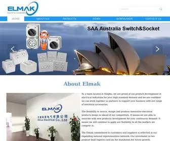 Elmakelectrical.com(Elmak Electrical Co) Screenshot