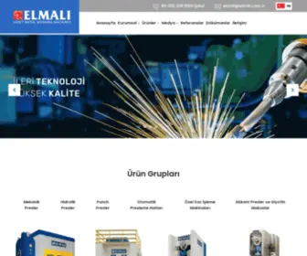 Elmali.com.tr(Elmalı Makina tasarlayan) Screenshot