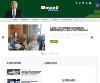 Elmanoferrer.com.br(Piauí) Screenshot